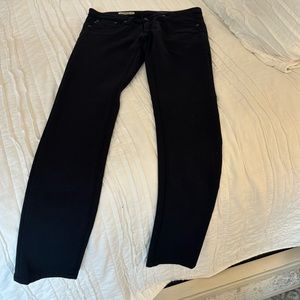 AG navy leggings size 26R